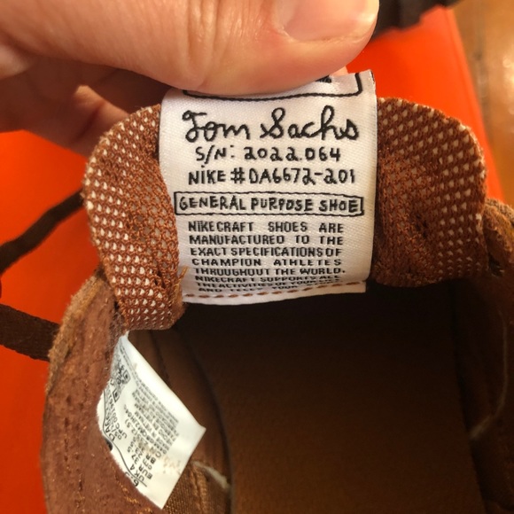 Brand new NikeCraft Tom Sachs General Purpose Shoe - Picture 4 of 7